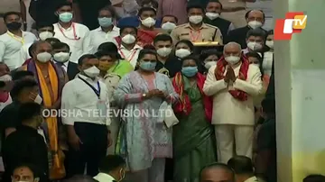 President Ram Nath Kovind Overjoyed After Darshan Of Lord Jagannath & Siblings' In Puri Srimandir