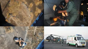 IAF Rescues 18-Yr-Old Trekker Trapped In K'taka's Nandi Hills