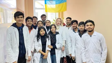 Indian Students In Ukraine
