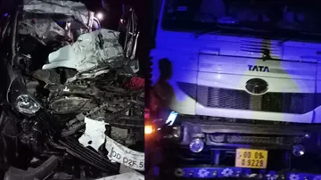 Five Dead As Car Hits Stationary Truck In Odisha's Angul
