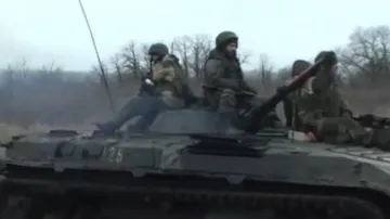 Russian Troops In Kherson, Ukraine