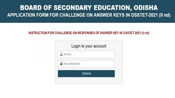 OSSTET 2021, BSE Odisha, OSSTET Answer Keys