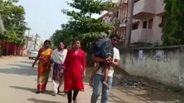 Dana Majhi Rerun! Man Carries Dead Son Home On Shoulder In Odisha’s Rayagada    