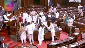 RS Adjourned For The Day Over Oppn Uproar Over Fuel Price Hike