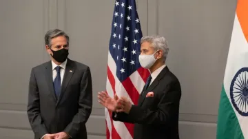 Blinken, Jaishankar Review Ukraine & Global Priorities Ahead Of Monday's 2+2 Ministerial