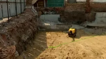 Pit Dug Up For Srimandir Parikrama Project Refilled