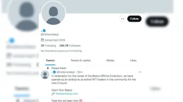 IMD's Twitter Handle Hacked