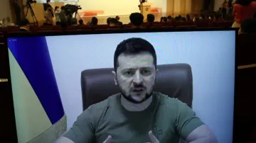 Zelensky asks S.Korea for military equipment support