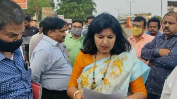 Foot Over Bridge At Busy Palasuni Square In Bhubaneswar To Be Ready By Oct: MP Aparajita Sarangi