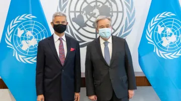 EAM Jaishankar Meets UN Chief Guterres, Discusses Ukraine Situation