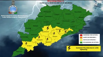 Thunderstorm, lightning warning for Odisha, Check IMD's Latest Weather Forecast