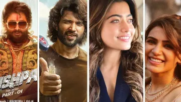 Allu Arjun, Vijay Deverakonda, Rashmika Mandanna, Samantha Ruth Prabhu
