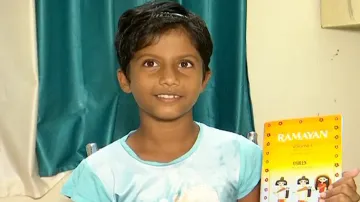 Class 3 Student Publishes Ramayan In English