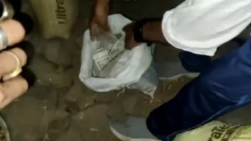 Odisha Police unearths Rs 32 Lakh cash from underground while probing hotel heist case