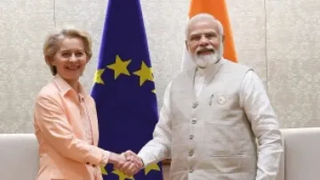 PM Modi, EU's Von Der Leyen discuss ways to step up trade, tech, security links
