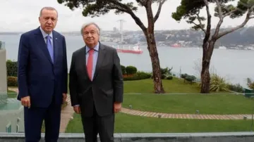 UN chief, Turkish Prez promise to work for peace in Ukraine