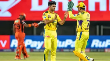 IPL 2022: Gaikwad, Conway fifties set up Chennai's 13-run win over Hyderabad 