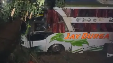 Bus Mishap Near Jajpur