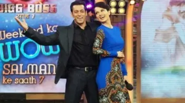 Salman Khan promotes Dhaakad, fans request 'Tiger' to marry Kangana Ranaut