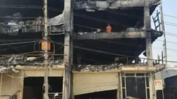 Mundka fire: Building owner arrested
