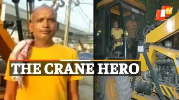 Crane Driver, Dayanand Tiwari