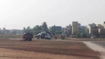 Coast guard helicopter makes emergency landing in Puri