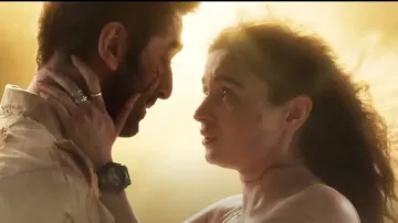 Ranbir Kapoor and Alia Bhatt in Brahmastra