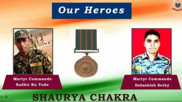 In a first, 2 martyred Odia SOG jawans awarded 'Shaurya Chakra' 