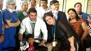 Rahul gets discharged from hospital, to meet Janjgir Champa collector