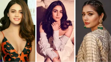  Zara Noor Abbas(L), Alia Bhatt (M), Durefishan Saleem (R)