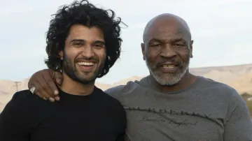 Vijay Deverakonda and Mike Tyson