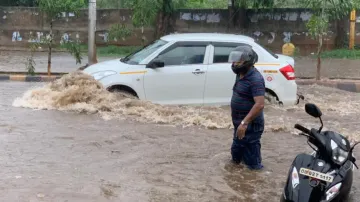 Waterlogging in Bhubaneswar