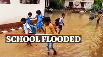 Rainfall, School Flooded
