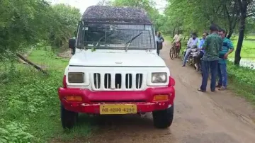 Hijacked ATM cash van in Nuapada