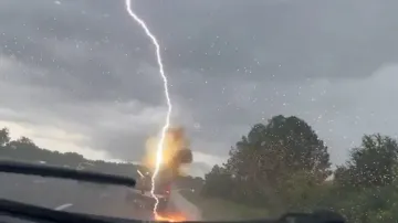 Lighting strike