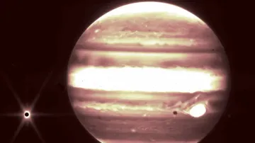 NASA's James telescope reveals stunning images of Jupiter, its moon