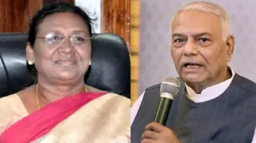 Draupadi Murmu, Yashwant Sinha