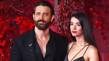Hrithik Roshan and Saba Azad 
