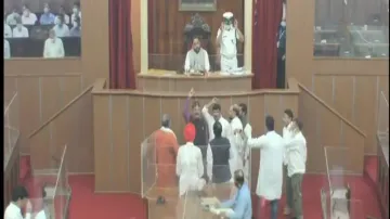 Ruckus in Assembly 