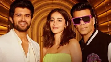 Vijay Deverakonda, Ananya Panday, Karan Johar