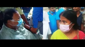 Woman throws slipper at Partha Chatterjee, asks to drag him with rope in neck