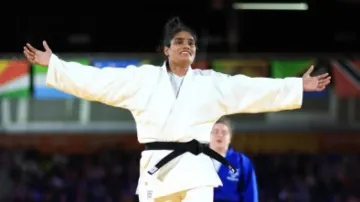 Judoka Tulika Maan