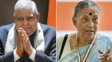 Jagdeep Dhankhar & Margaret Alva