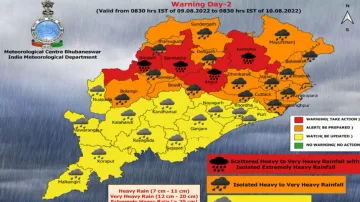 Red Warning For Heavy Rainfall