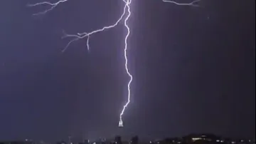 Lightning strike