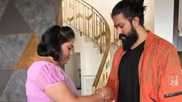KGF star Yash celebrates Raksha Bandhan