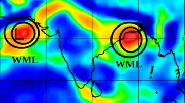 Well Mark Low Pressure Area