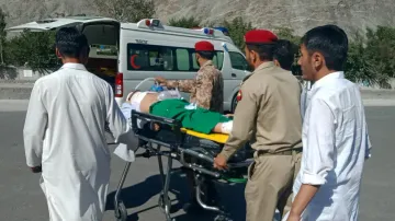 Pakistan bus-oil tanker collision
