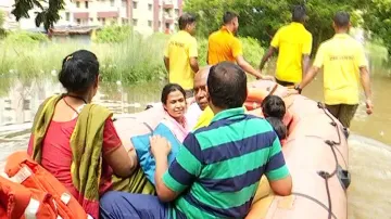 Urban flooding in Bhubaneswar