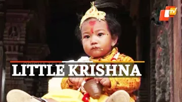 Janmashtami celebrations, Temple in Kathmandu, Nepal